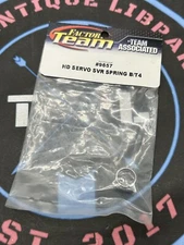 Team Associated. HD SERVO SVR SPRING B4 / T4. Item #9657 New Old Stock.