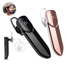 Bluetooth Headset Wireless Earpiece Noise Cancelling Hands-Free for Phone Tablet