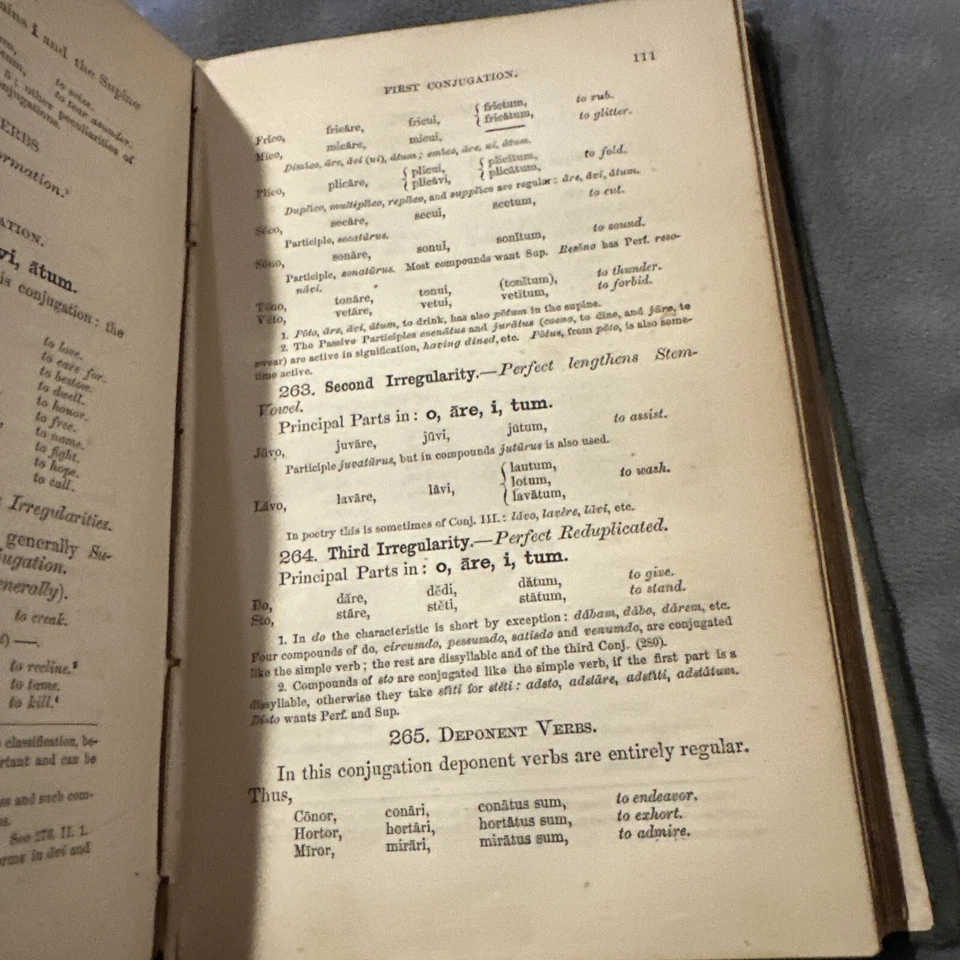 A Latin Grammar For Schools And Colleges 1871 Appleton And Company - Image 4 of 4