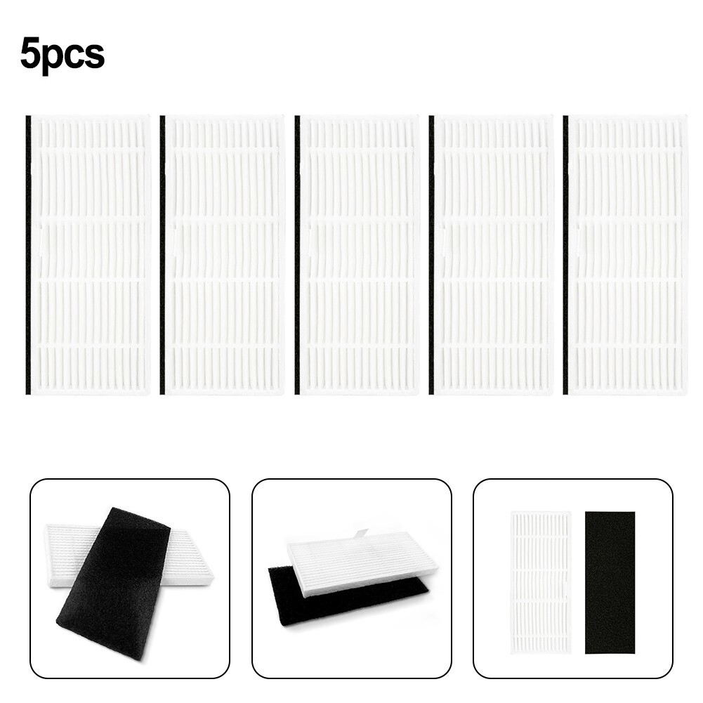 High Quality Filter Filter Screen Robot Vacuum Cleaner Spare 5pcs Accessories