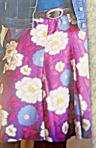 Indygo Junction 987CR MODERN GORED SKIRT 1-size sewing Pattern 2014 - Picture 4 of 9