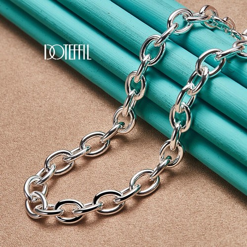 DOTEFFIL 925 Sterling Silver Heart TO Buckle Necklace Bracelet Wedding Jewelry - Picture 5 of 6