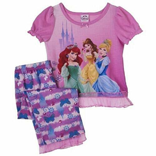 Disney Princess Castle and Butterfly Tulle Pajama Pants Set, Size 4T - Picture 1 of 1