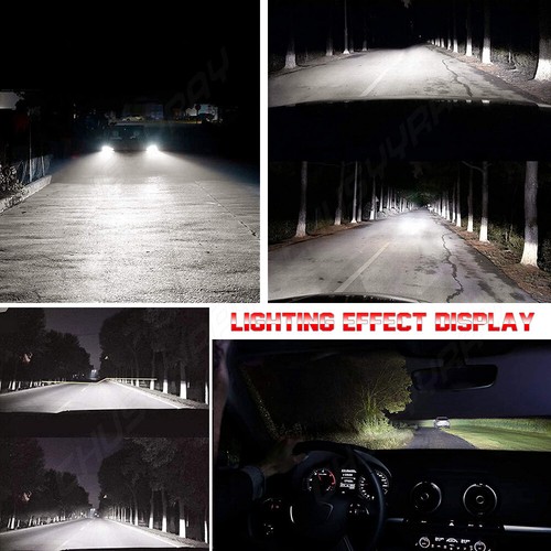 2x White H11B LED Headlight Bulbs for Kia Sportage 2011 2012 2013 2014 2015 2016 - Picture 9 of 12