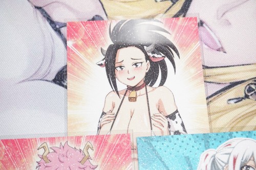 Momo Yaoyorozu Mina Ashido Fuyumi Todoroki My Hero Academia Custom Card Set - Picture 3 of 5