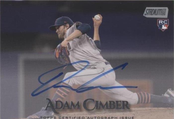 2019 Topps Stadium Club - Adam Cimber #SCA-AC - 1 of 1