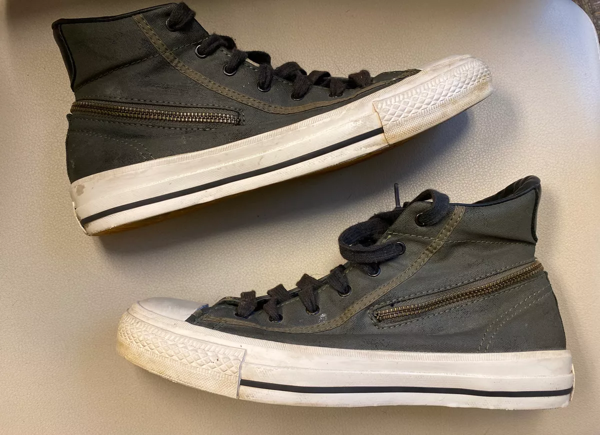 John varvatos zipper sale converse