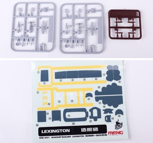MENG WB-001 Warship Builder Lexington [Q Edition] - 第 5/5 張圖片