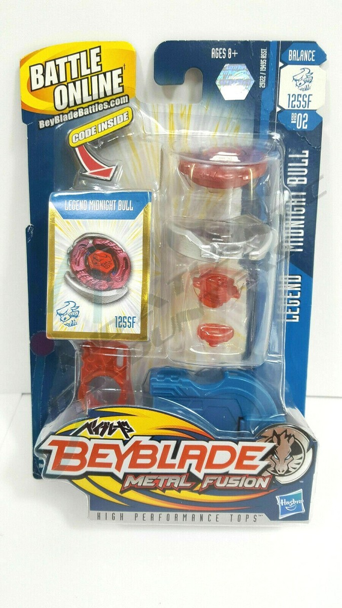 Hasbro Beyblade Metal Fusion Legend Midnight Bull 125SF BB