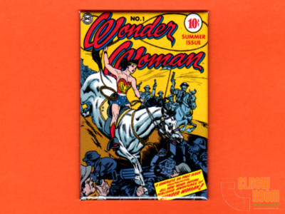 Wonder Woman No. 1 cover art 2x3'' fridge/locker magnet DC