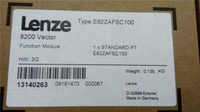 E82ZAFSC100 NEW LENZE Function Module Inverter 8200 Vector