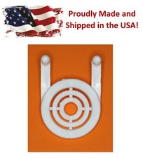 White Plastic Pegboard Multi-Purpose Tool Holder PEGBOARD NOT INCLUDED