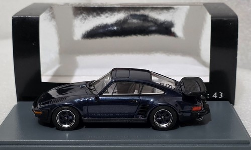 Porsche 911 (930) SE Flatnose Turbo USA 1987 Blue 1:43 Neo NEO43273 RARE!! (3) - Picture 16 of 19
