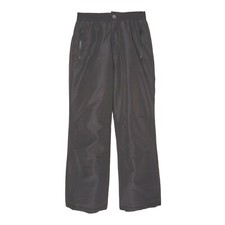 Iceburg Girls Classic Snow Pants, Black, X-Large 14-16