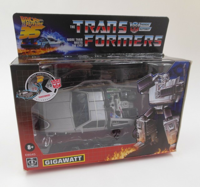 Transformers Gigawatt Back to The Future Delorean BTTF 35th G1 for sale online | eBay