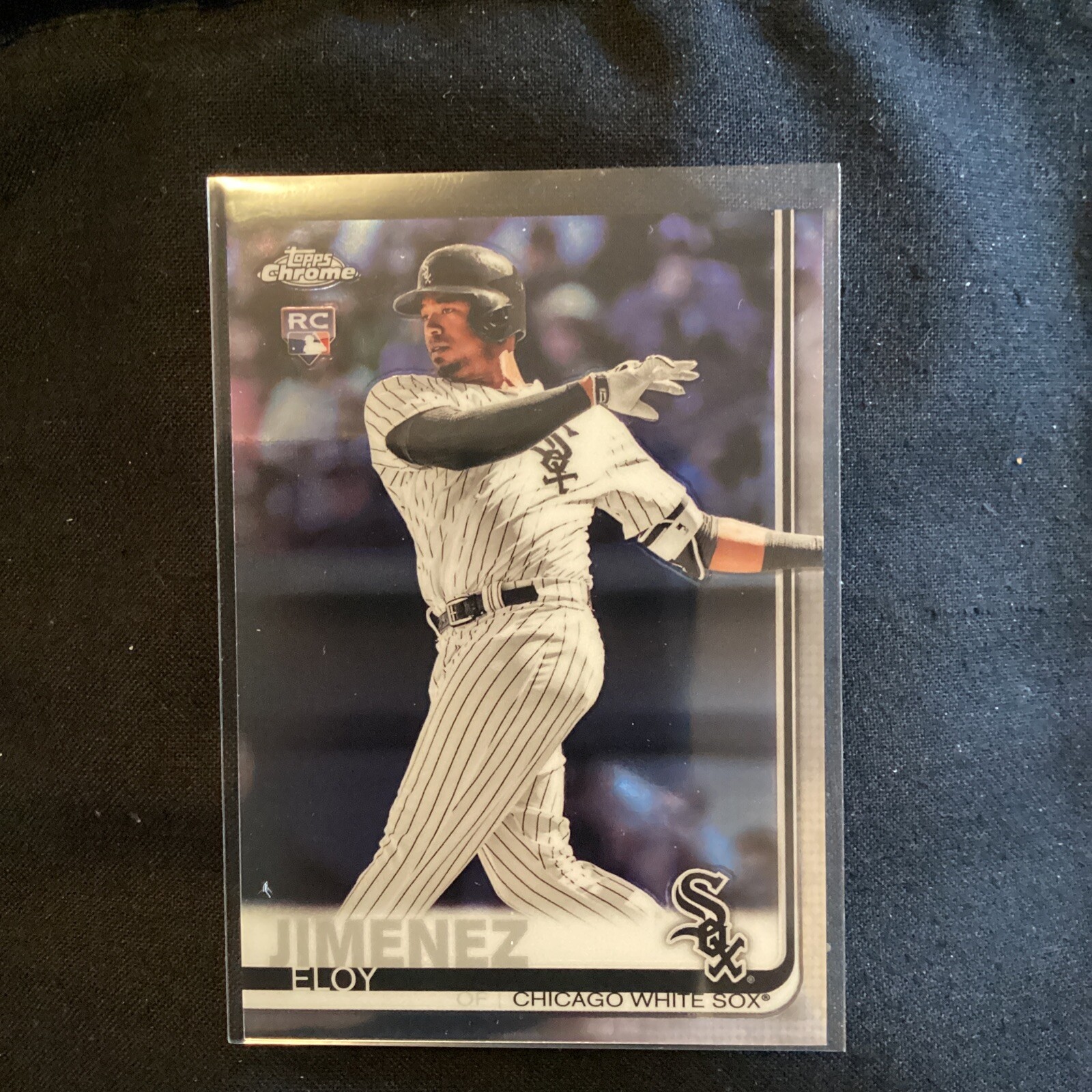 ELOY JIMENEZ 2019 TOPPS CHROME #202 ROOKIE      KC3