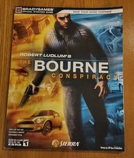 Robert Ludlum's The Bourne Conspiracy Official Strategy Guide Book NEW UNREAD 