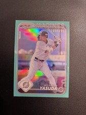 Hisanori Yasuda 2024 Topps Chrome NPB Aqua Refractor /199 Chiba Lotte Marines