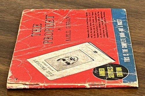 The Prophet By Kahlil Gibran Armed Services Edition Pamphlet - RARE - Picture 9 of 12