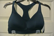 OLD NAVY ACTIVE HIGH SUPPORT SPORTS BRA 34C DARK IVY 275249-02-1 NWT