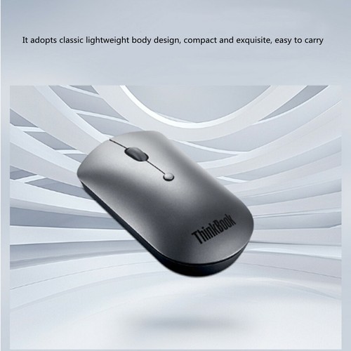 Lenovo ThinkBook Dual Bluetooth 5.0 Silent Wireless Mouse Blu-ray Mice 2400 DPI - Picture 3 of 8