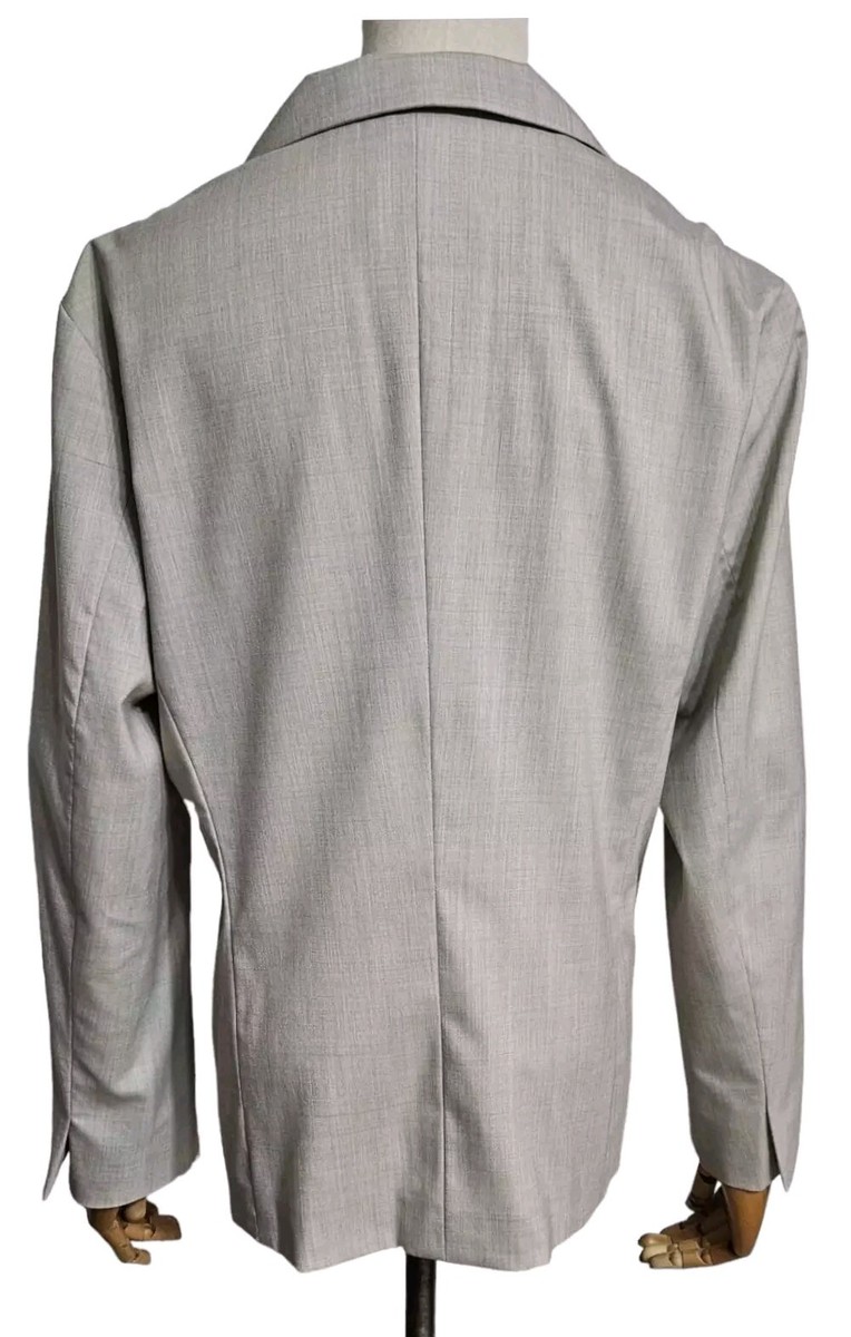 【関税&送料込み】Jil Sander Grey Wool Suit JIL SANDER Vintage Lightweight Single-Breasted Suit Jacket
