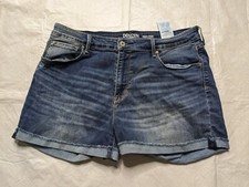 Denizen Levi's Shorts Women's 14 Blue Denim High Rise