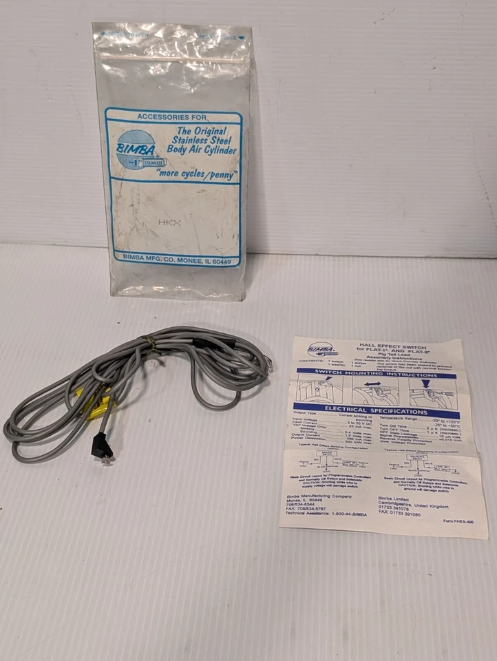 Bimba HKX Solid State Reed Switch, Sinking NPN, 30VDC, 150mA - Image 2 of 4