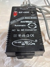 Seven Star SF-500 500W Automatic AC to AC Converter - Output 220v - 110v