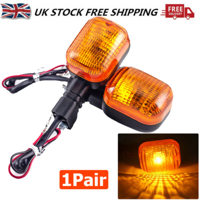 Rockmute Smoke Turn Signal Lights – Front/Rear For BMW F650 GS, Dakar, Funduro, Scarver