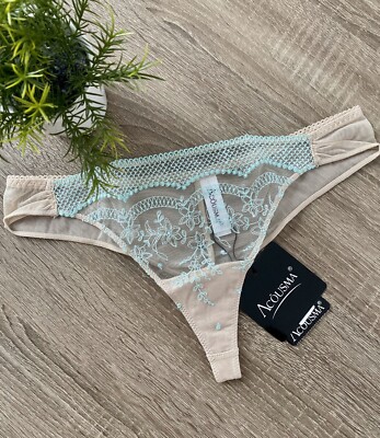 Women's Lace Panties L Floral Briefs Underwear Lingerie Thongs G-String