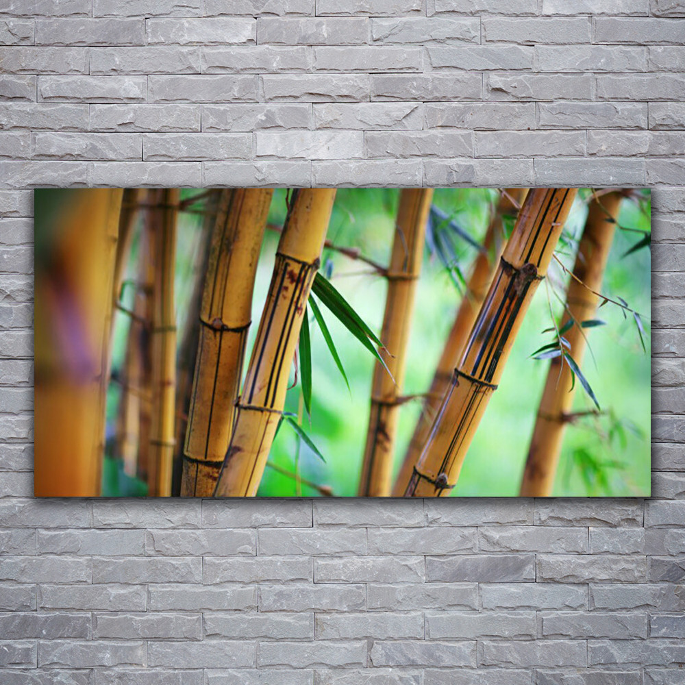 Impression sur toile bambou 120x60 cm pour créer un salon zen et relaxant