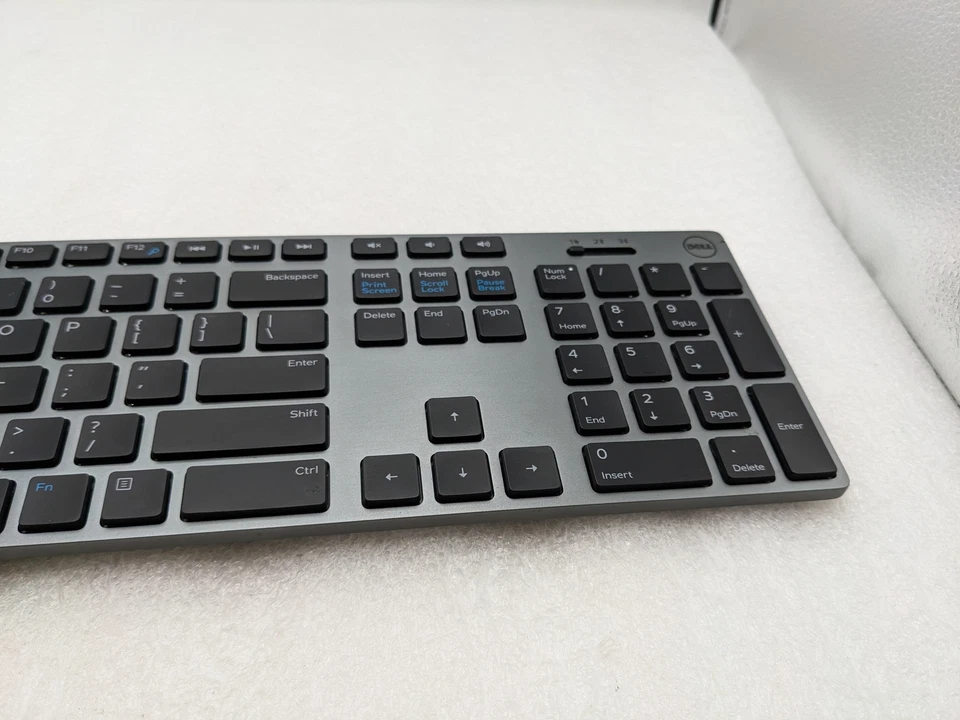 Dell WK717 Premier Wireless Bluetooth Gray Keyboard without Dongle Free Shipping - Image 4 of 4
