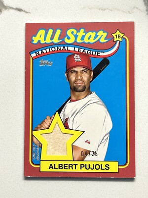 2024 Topps Series 2 1989 Topps Baseball All-Star Relics Gold