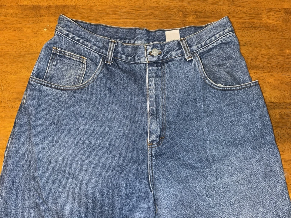 Pantalones de mezclilla vintage Nike Air Carpenter años 90 hechos en EE. UU. talla 34 logotipo Swoosh bordado Y2K Foto 4 de 4