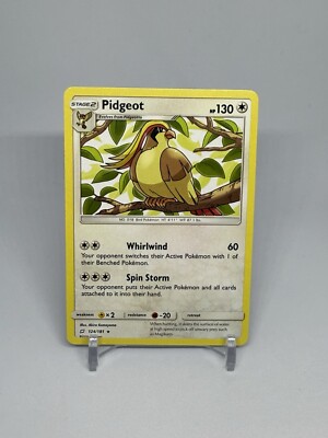 Pokemon TCG - Pidgeot (124/181) - Sun & Moon: Team Up | eBay