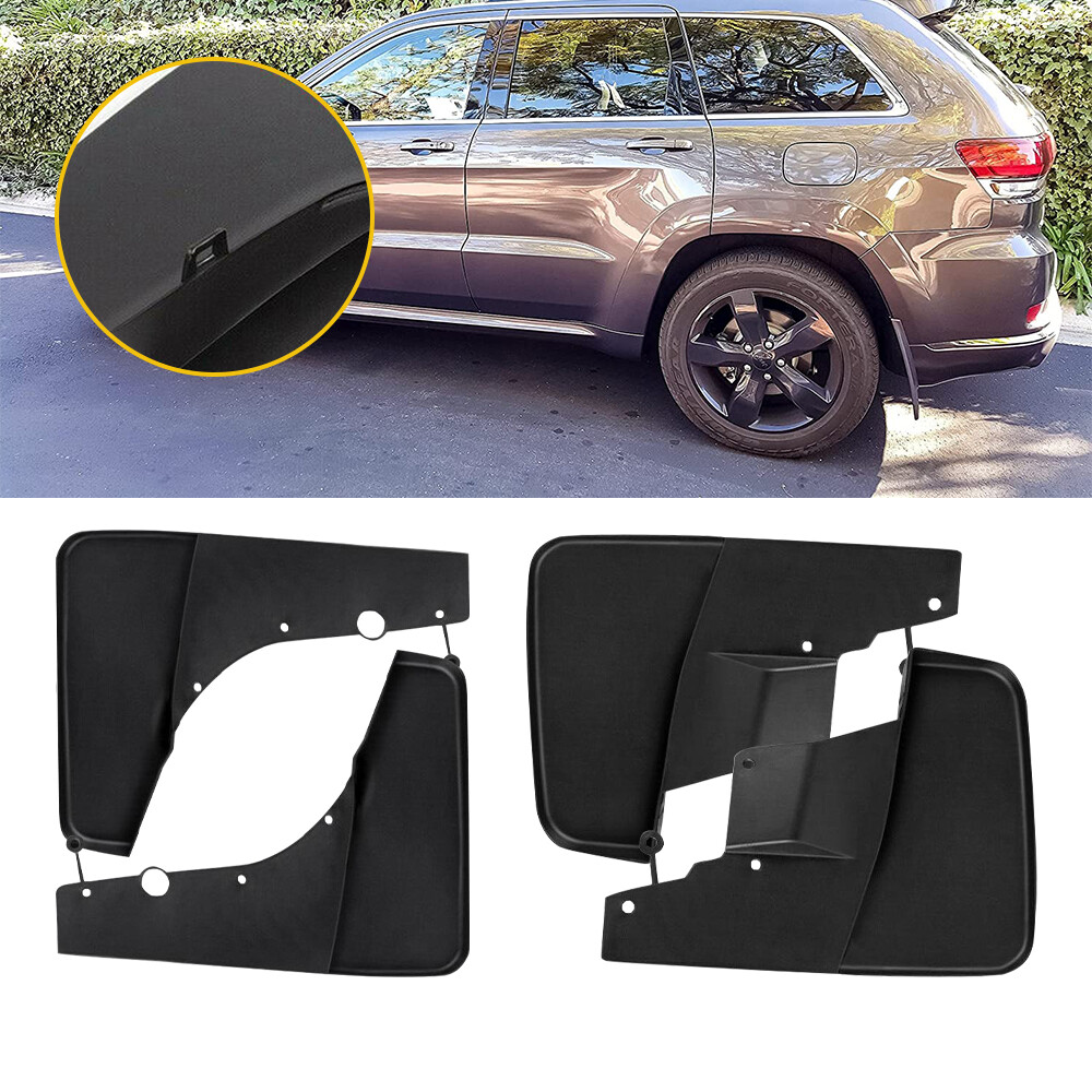 Mud Flaps Front & Rear Splash Guards 4pcs for Jeep Grand Cherokee 2011-2020-image