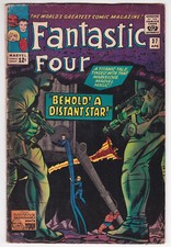 Fantastic Four #37 Very Good Minus 3.5 Skrulls Stan Lee Jack Kirby Art 1965