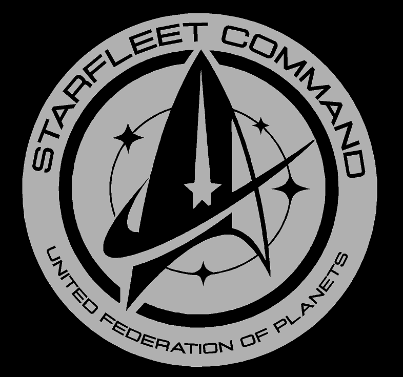 Starfleet Command Star Trek Vinyl Decal Window Sticker Cosplay Set ...