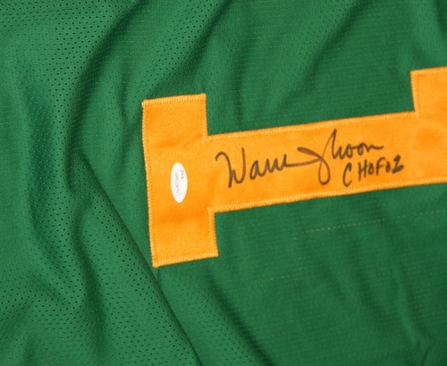Warren Moon Autographed Football Jersey Edmonton Eskimos CFL w/HOF JSA - Picture 2 of 4