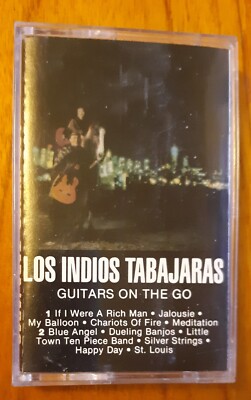 Los Indios Tabajaras Guitars On The Go by RCA Records Cassette Tape