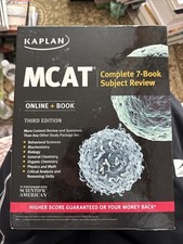 MCAT Complete 7-Book Subject Review: Online +...