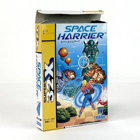 Space Harrier Sega Super 32X CIB MD Mega Drive Genesis Japan Import Tested Rare