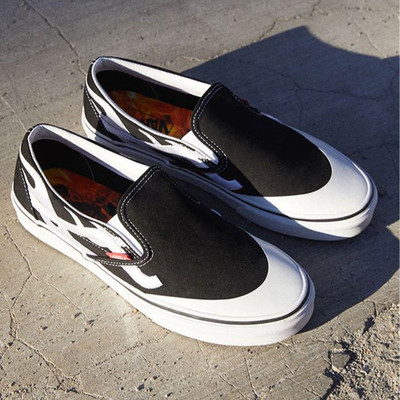 Vans A$AP Rocky Slip-On Graphic Rare US Exclusive Mules White Black Red No BOX