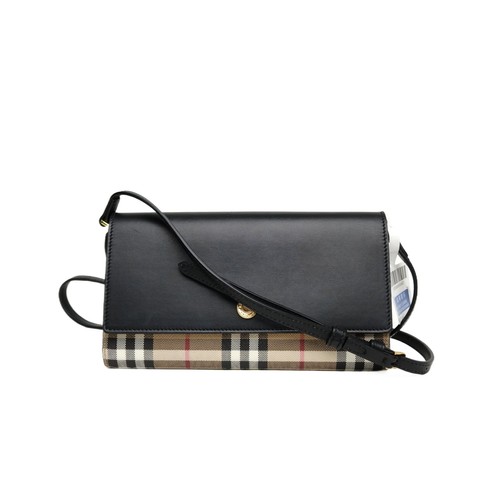 Burberry Black PVC woc Crossbody Bag