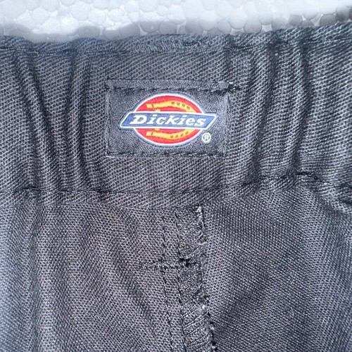 Pantaloni kaki Dickies slim fit flat davanti gamba dritta nuovi con etichette ragazzo - neri - taglia 18 - Foto 3 di 9