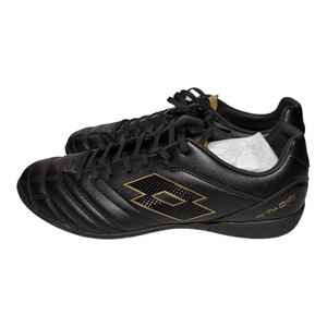 Lotto Stadio Mens Indoor Soccer Shoes Black Gold Sneakers 219708 Size 7.5 NEW Lotto Stadio 705 ID/Indoor Futsal Soccer Shoes Mens 11.5  main image 3