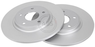 2x A.B.S. Bremsscheibe 18419 für CHRYSLER DODGE FIAT LANCIA