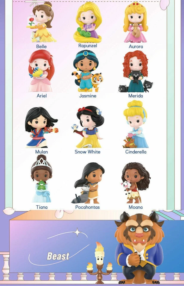 Figura Caja Ciega Confirmada Serie Amistad Cuento de Hadas Princesa Disney Foto 3 de 3