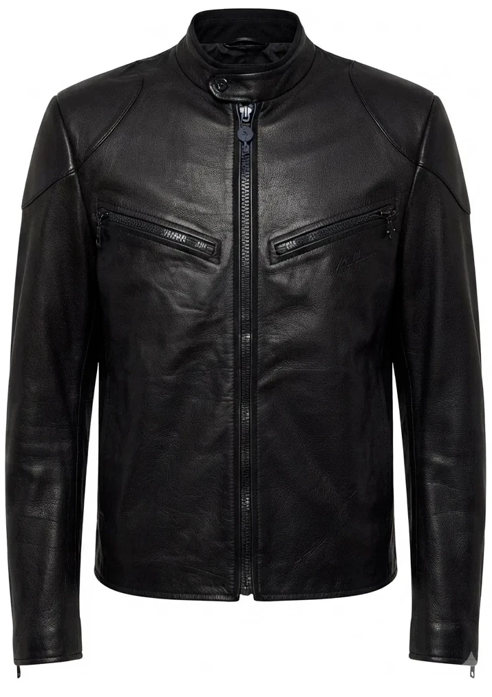 Louis Vuitton Leather Outer Shell Black Coats, Jackets & Vests for